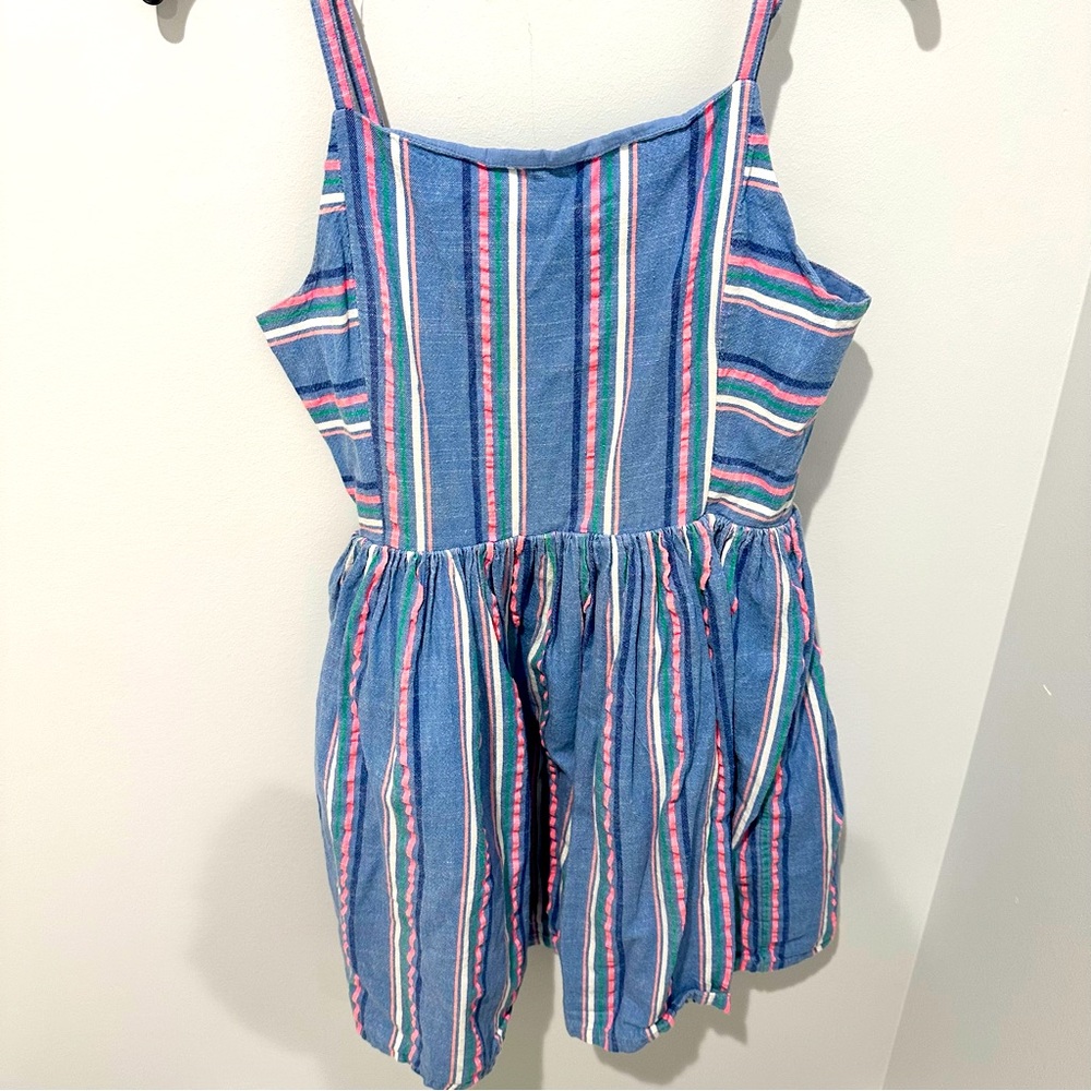 Boden Colorful Striped Kids Dress - size 15y - Picture 2 of 5